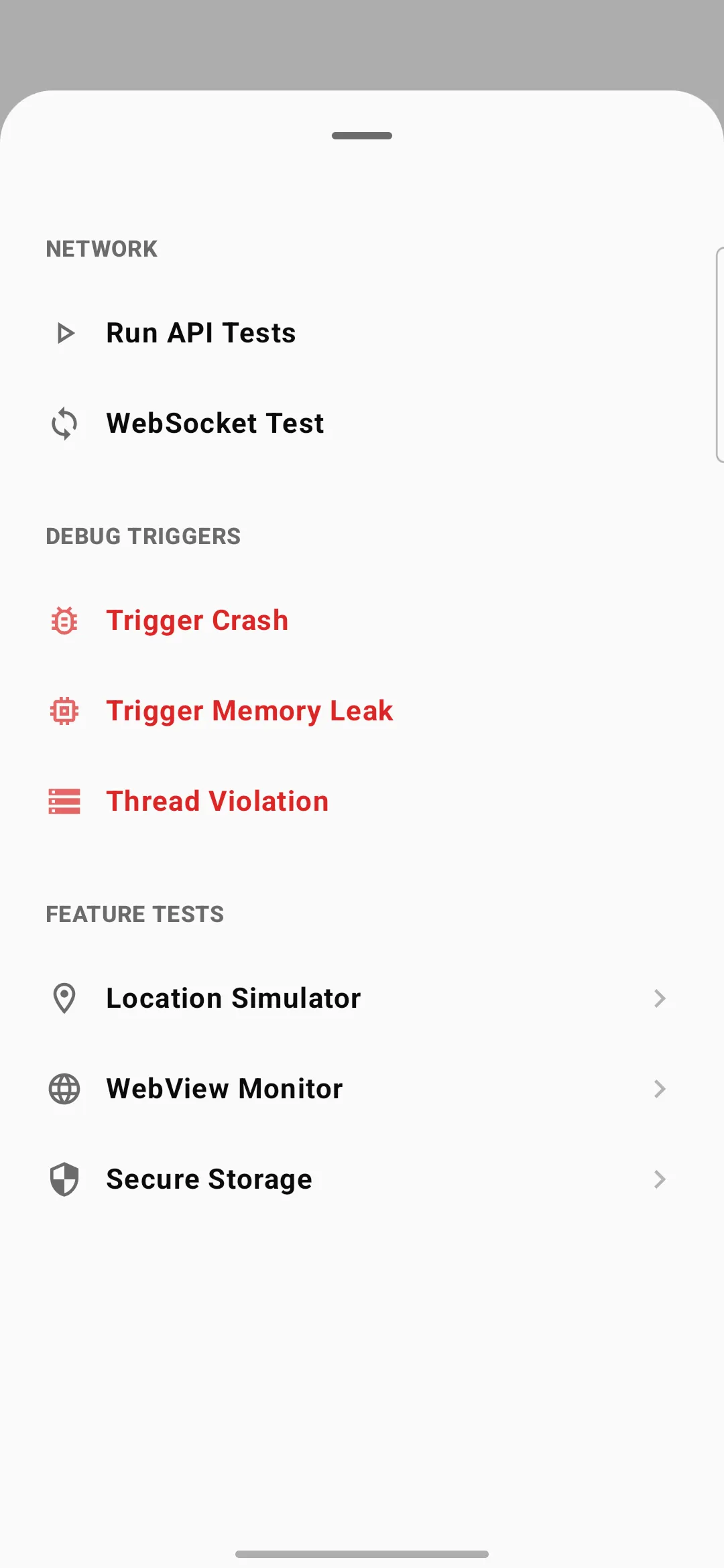 Testing Tools